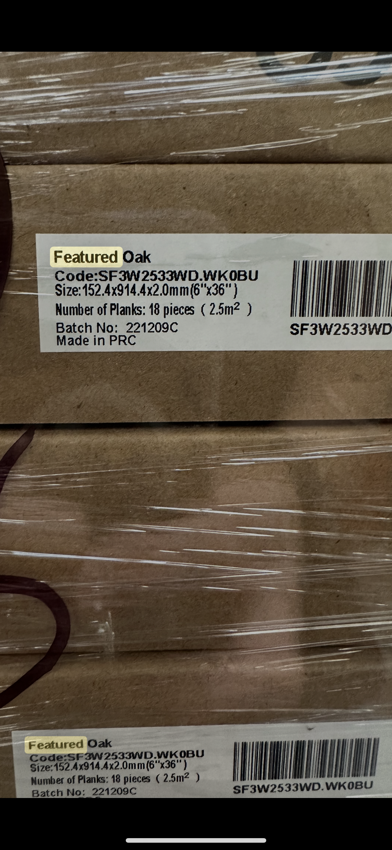 Featured oak Amtico LVT