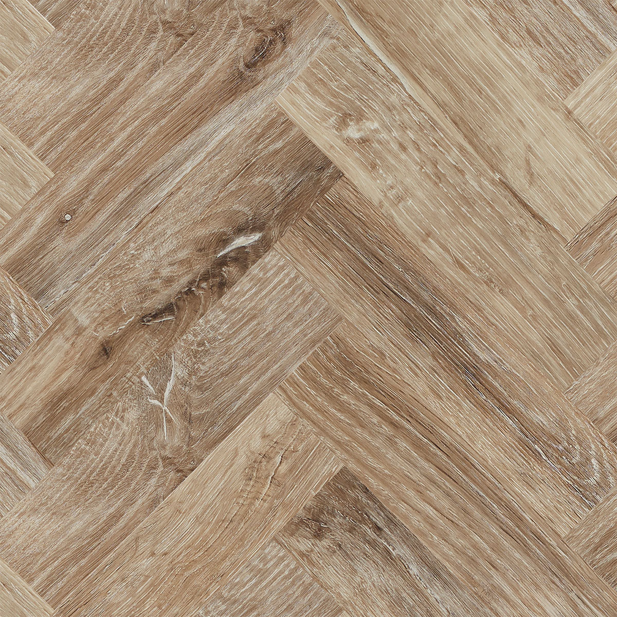 J2 Blonde oak herringbone 100mm x 400mm (2m box)