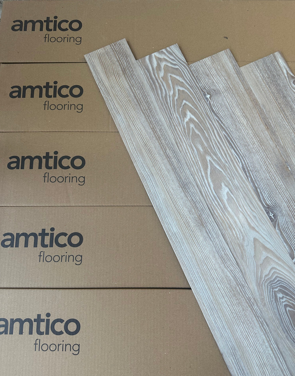 Worn Ash Amtico LVT